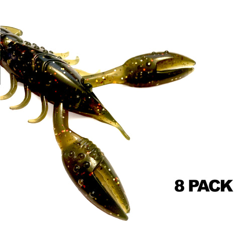 Kräft-jiggar (6,5 cm) 8-PACK
