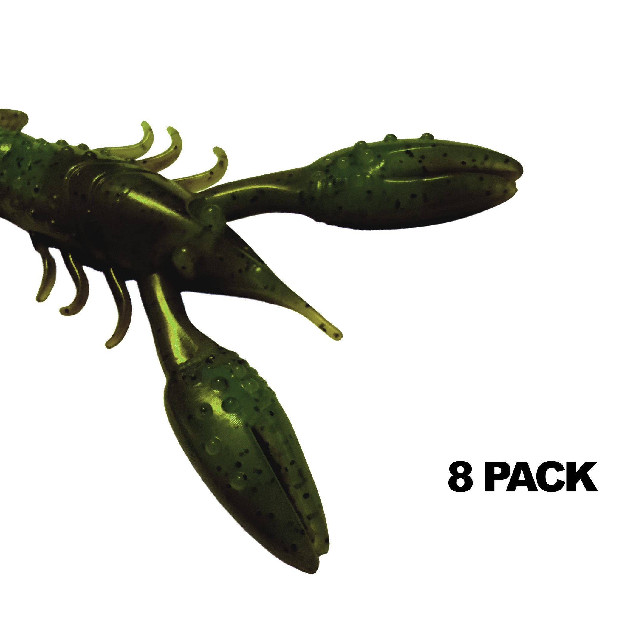 Kräft-jiggar (6,5 cm) 8-PACK